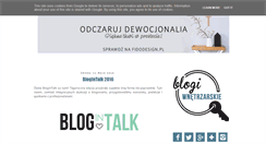 Desktop Screenshot of blogiwnetrzarskie.pl