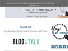 Tablet Screenshot of blogiwnetrzarskie.pl